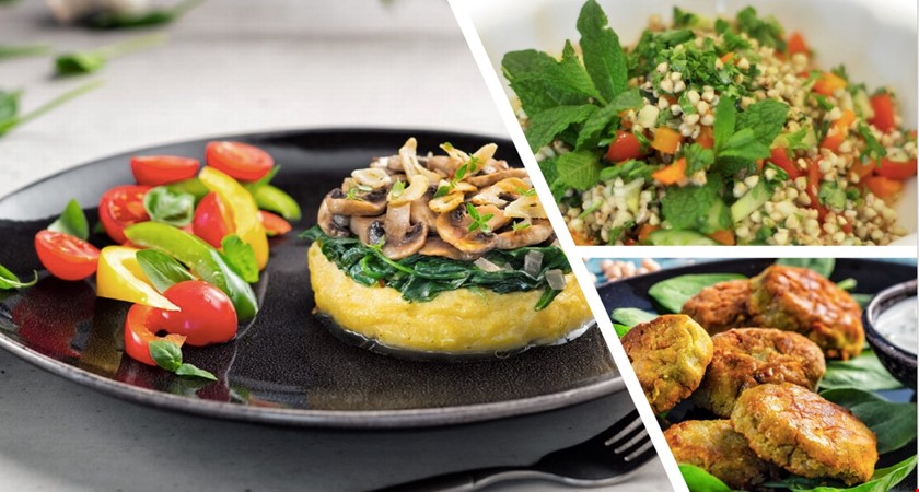 Tabouleh, polenta i falafel: Zkuste netradiční jídla do 30 minut